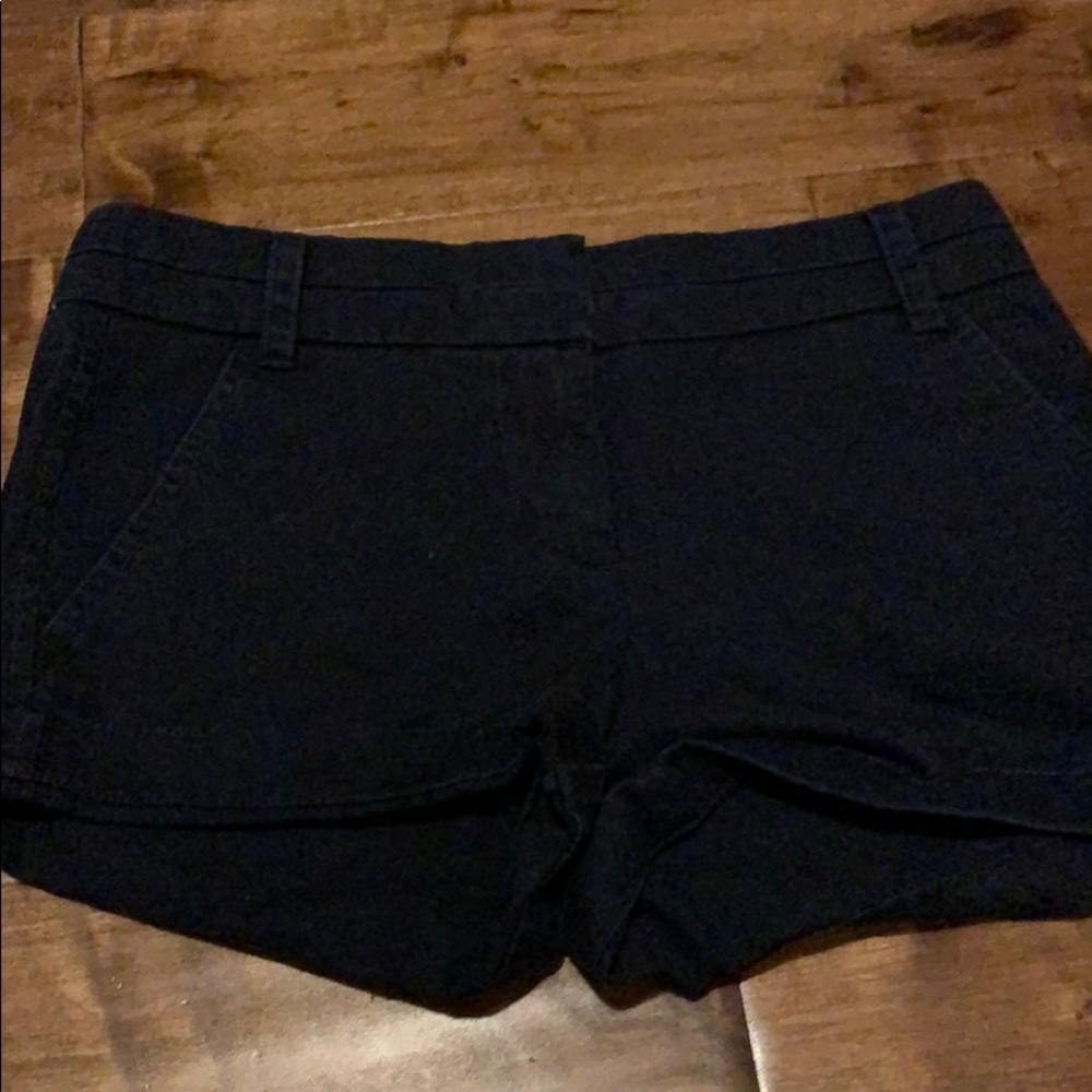 J. Crew Chino double zero shorts.